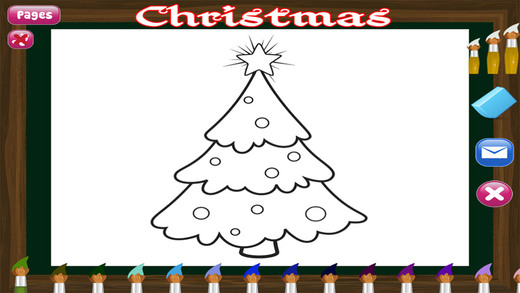 免費下載娛樂APP|Christmas Coloring Book for Preschool - Santa , Rudolph and Frosty FREE app開箱文|APP開箱王