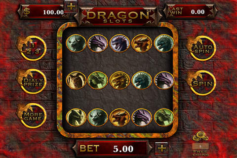 ``` Ace Dragon Fire Slots Pro ``` - Luck of Golden Era Empire Slot machine screenshot 3