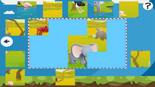 免費下載遊戲APP|A Safari Jigsaw Puzzle for Pre-School Children with Animals of the Savanna app開箱文|APP開箱王