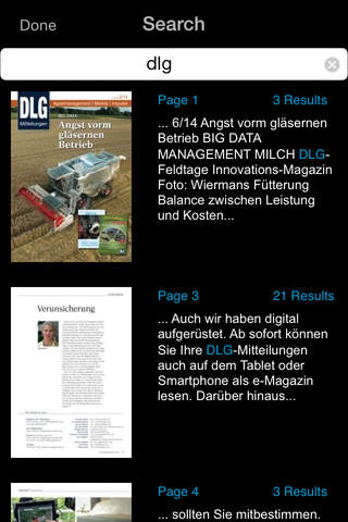 DLG-Mitteilungen screenshot 4