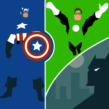 Comic Superhero Quiz - Guess Most Popular Comics Book Superheroes Characters Names,New LOGO-APP點子