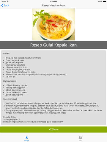 【免費健康App】Resep Masakan Ikan-APP點子