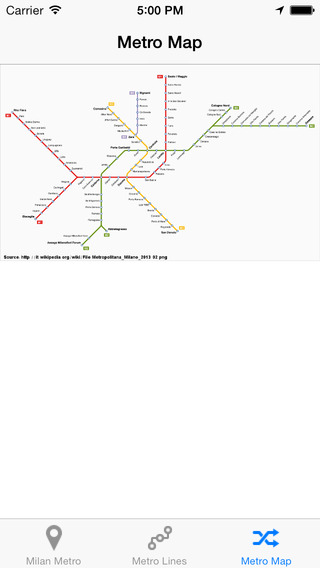 【免費旅遊App】Milan iMetro-APP點子