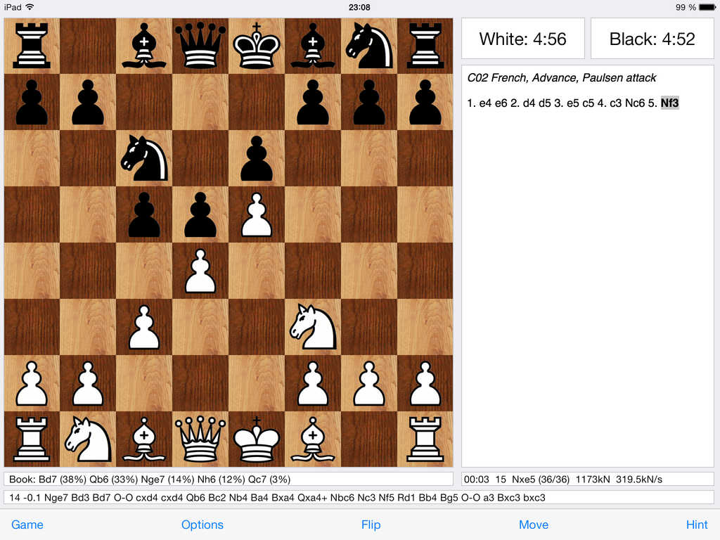 stockfish chess games