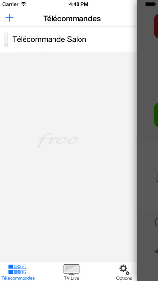 FreeSelect - Télécommande Guide TV TV Live pour votre Freebox