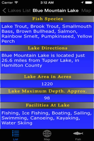 New York Lakes - Fishing screenshot 2