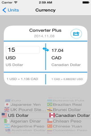 ND Converter - Convert Units And Currencies screenshot 2