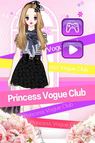 Princess Vogue Club - dress up girls screenshot 2