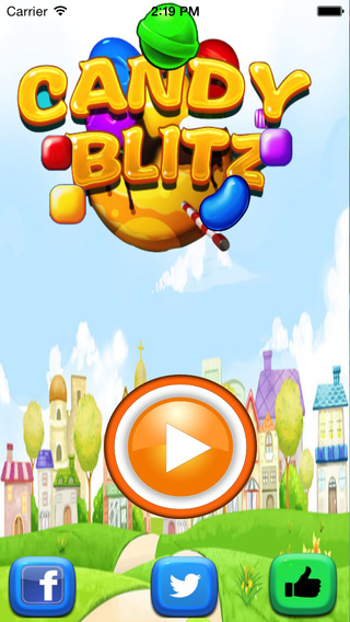 Candy Blitz Blast Mania-Race to Match 3 Candies Puzzle for Kids and Family.
