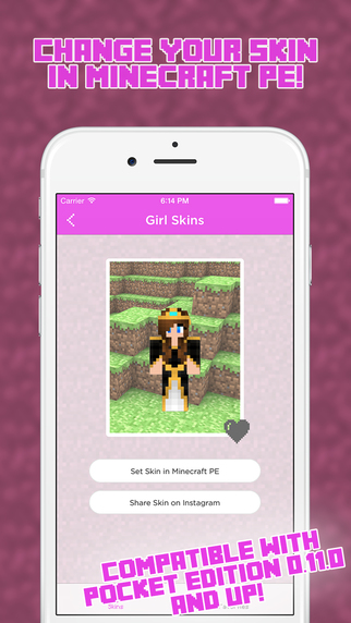 Girl Skins for Minecraft PE - Pocket Edition Girl Skins