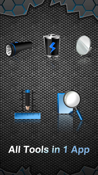 【免費工具App】Toolkit Free (Led FlashLight, Ruler Pro, Mirror Effect, Battery Saver & Magnifying Glass all in 1)-APP點子