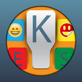 Keyboard+ iOS8 -Color Stickers Keyboards, Emoji Words Maker 工具 App LOGO-APP開箱王
