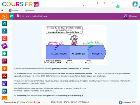 【免費教育App】Cours.fr CM1-APP點子