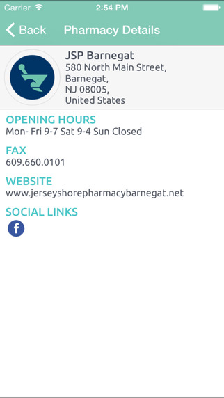 【免費醫療App】Jersey Shore Pharmacy Barnegat-APP點子