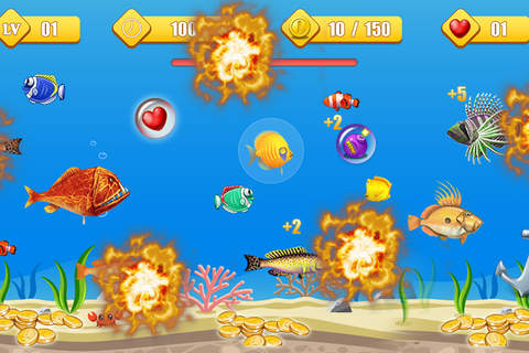 Feeding Frenzy- Bomber Fish screenshot 3