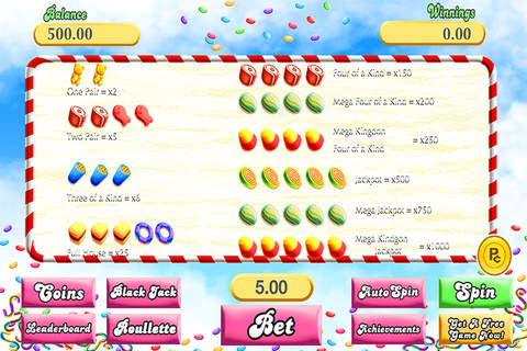 ` Ace Candy Casino Slots Bonanza Bash - Progressive Slot Machine Games Pro screenshot 3