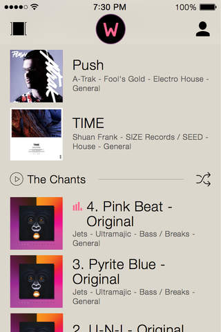 WASABEAT- Stream the latest house and techno right through to EDM for free. screenshot 3