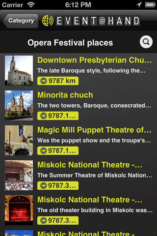 Miskolc Opera Festival EVENT@HAND, Audio and Map screenshot 4