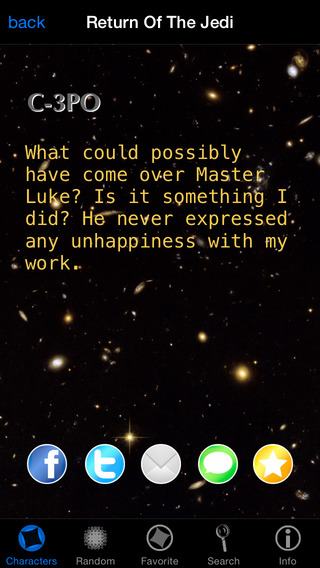 【免費娛樂App】Quotes for Star Wars-APP點子