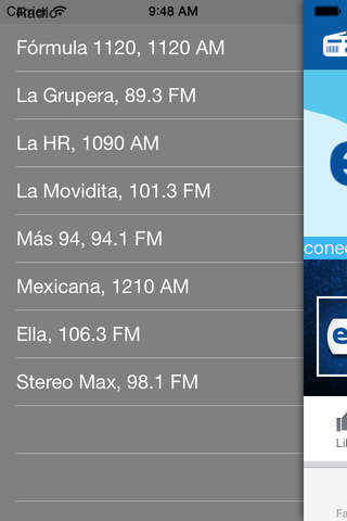 Cinco Radio screenshot 3