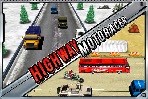 Highway Bike Racer : 3D Racing screenshot 4