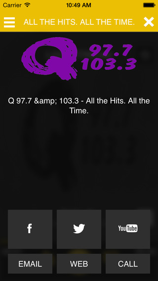 【免費音樂App】Q97.7 and Q103.3-APP點子