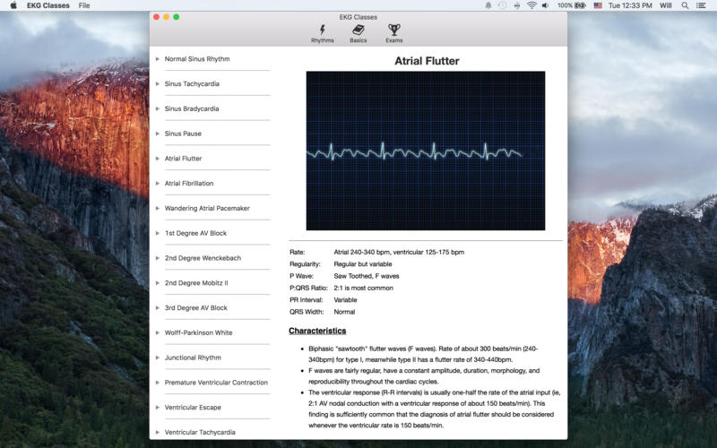 EKG Classes - Exams, Quizzes, Exams for Medical Training and Education Business