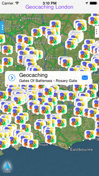 免費下載交通運輸APP|Geocaching London app開箱文|APP開箱王