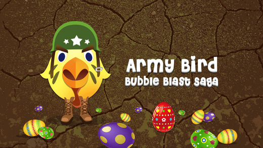 Army Bird Bubble Blast Saga Pro - new brain twister matching game