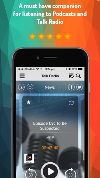 OIDAR - Podcast Player and App for Podcasts Talk News Internet Streaming Radio Stations Free