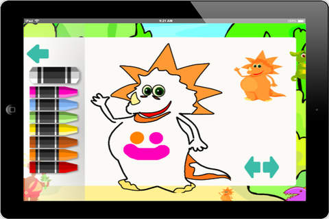 Dinosaur Drawing Jurassic Coloring For Kids screenshot 3