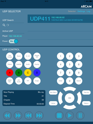 Arcam UDP411 Remote