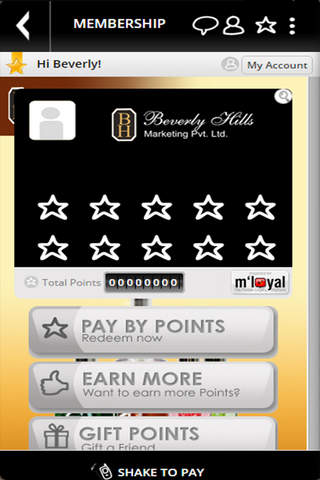 Beverly Hills mLoyal App screenshot 3