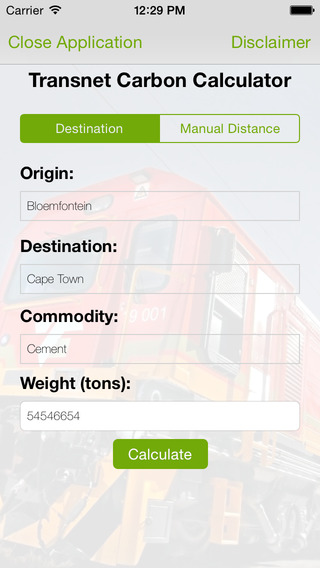 【免費生產應用App】Transnet Carbon Calculator-APP點子