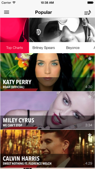 Music Video Tube - The Best Playlists in a Beautiful Music Video Player