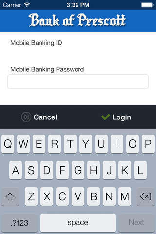 Bank of Prescott Mobile screenshot 2