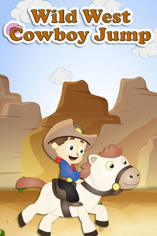 Wild West Cowboy Jump - A horse riding adventure throught the Texan dessert screenshot 3
