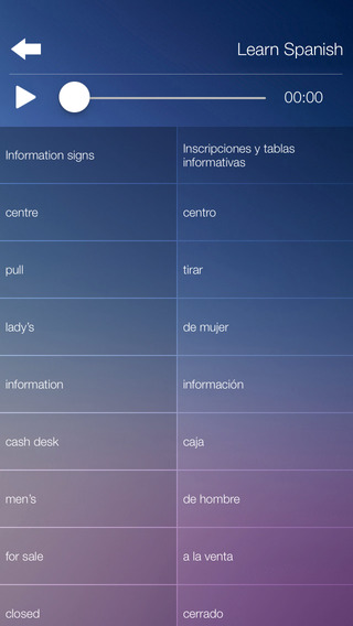 【免費教育App】Learn SPANISH Plus - Spanish audio phrasebook and dictionary for beginners-APP點子