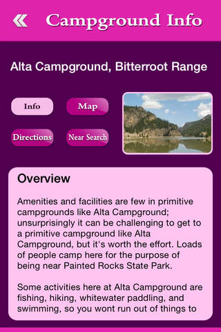 Montana Campgrounds and RV Parks screenshot 3