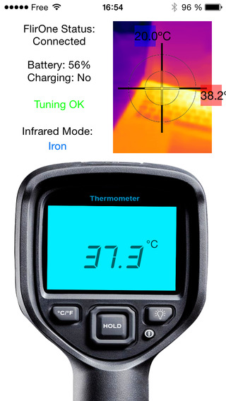 Flir One Thermometer