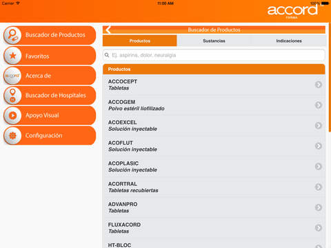 App Corporativa Accord Farma for iPad screenshot 3