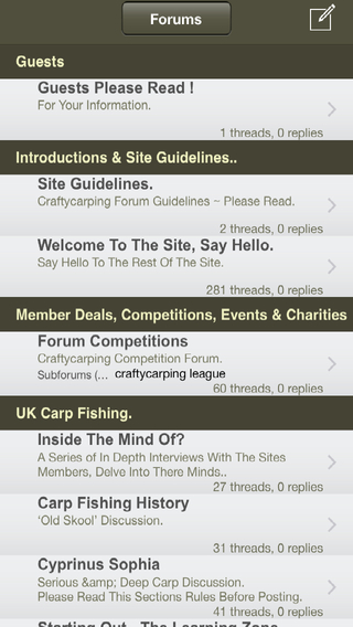 【免費運動App】Craftycarping forum-APP點子