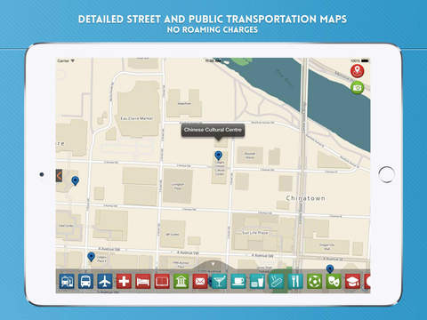 【免費旅遊App】Calgary Travel Guide with Offline City Street and Metro Maps-APP點子