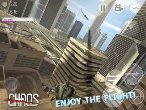 CHAOS - Мультиплеер Вертолетный Симулятор 3D для iPad