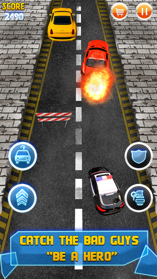 Active Fast Fury Power Cop Speed Chase Challenge