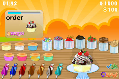 Awesome Cupcake Maker - Dessert Cooking Game screenshot 4