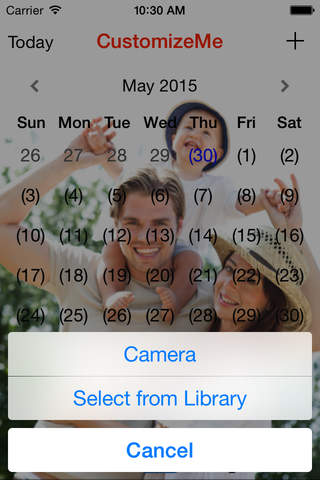 CustomizeMe Calendar : FREE screenshot 3