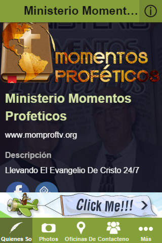 Ministerio Momentos Profeticos screenshot 2