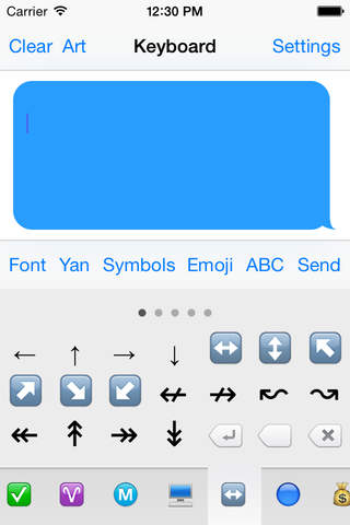 Symbol Keyboard - Unicode Symbols & Characters screenshot 3