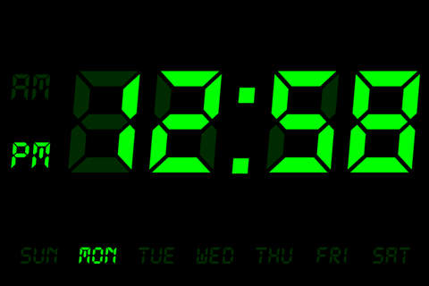 LCD Clock screenshot 2
